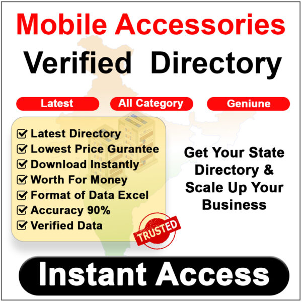 All India Mobile Accessories & Mobile Shops Database